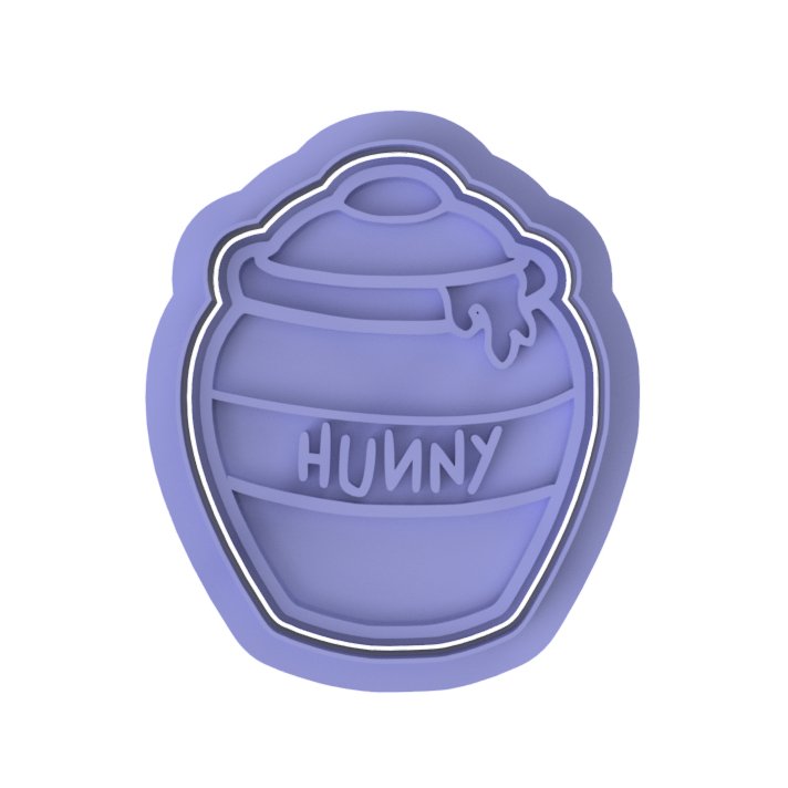 Hunny Pot V1 Cutter and stamp - Chickadee