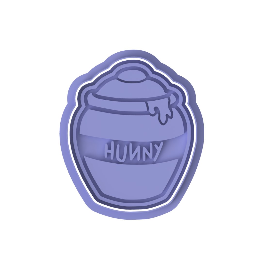 Hunny Pot V2 Cutter and stamp - Chickadee