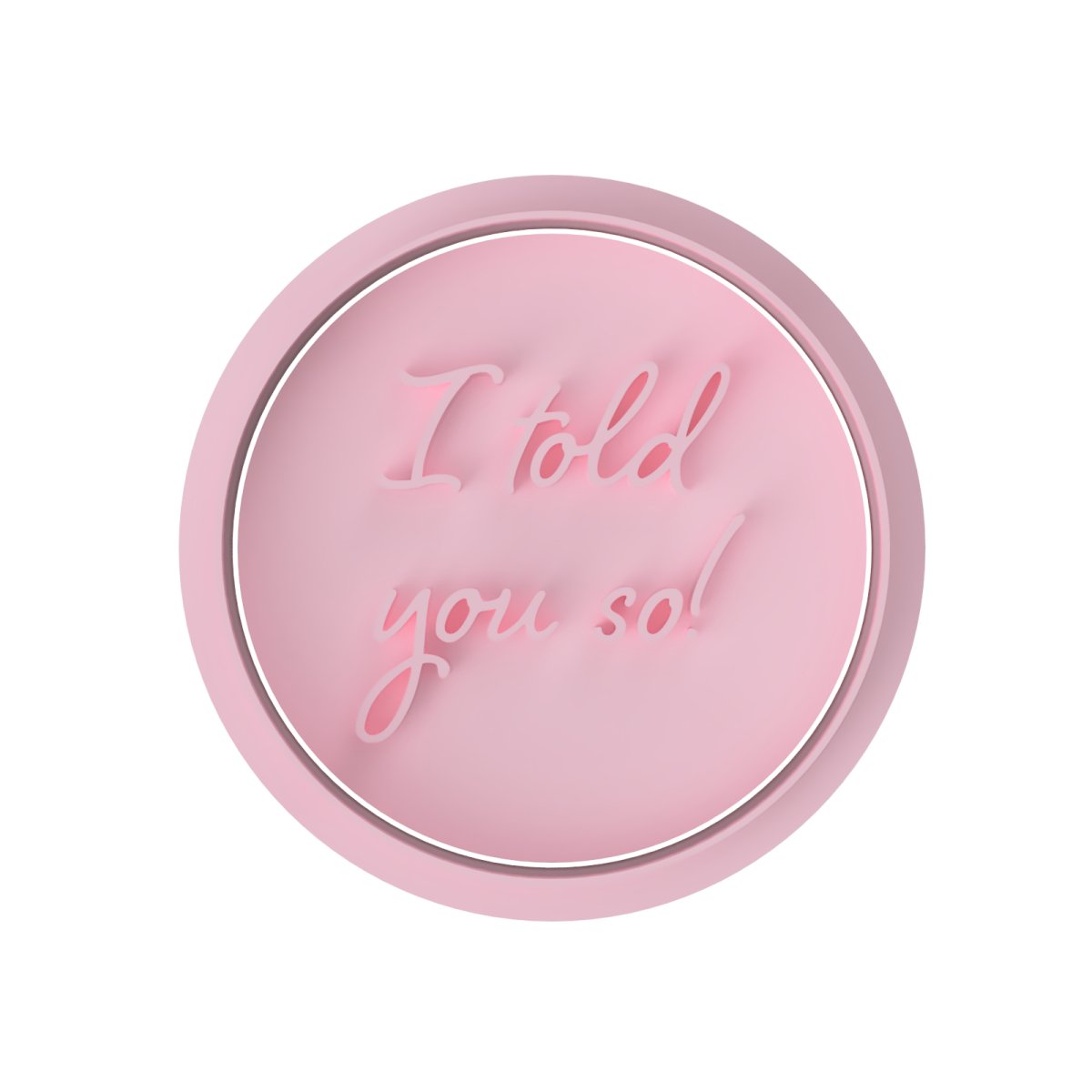 I told you so - Stamp only - Chickadee