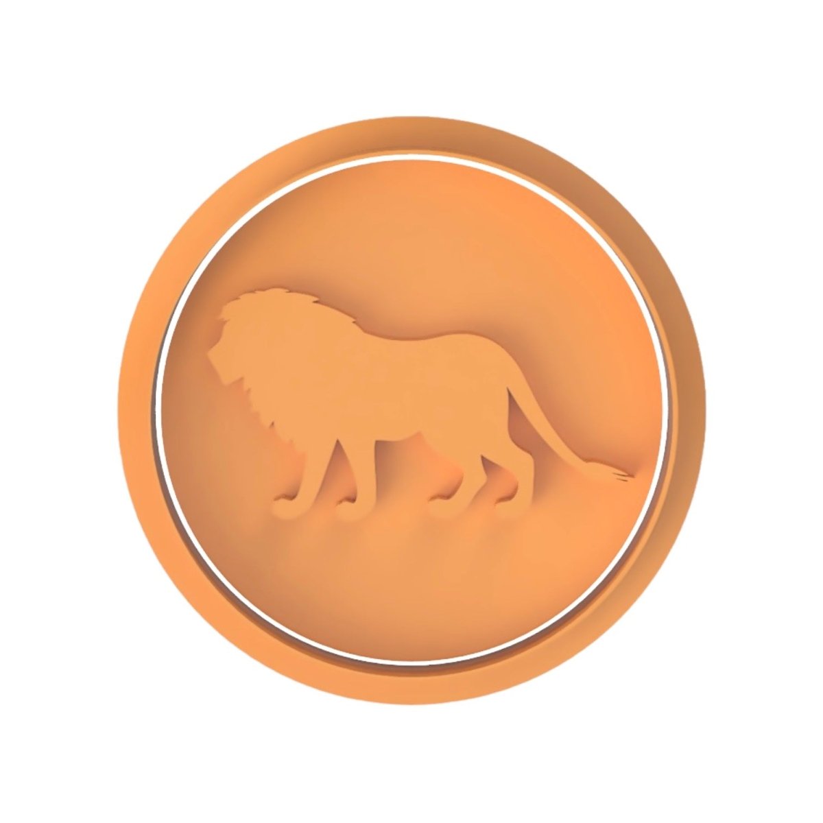 Lion Stamp only - Chickadee