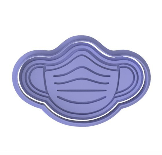 Medical Mask cutter and stamp - Chickadee