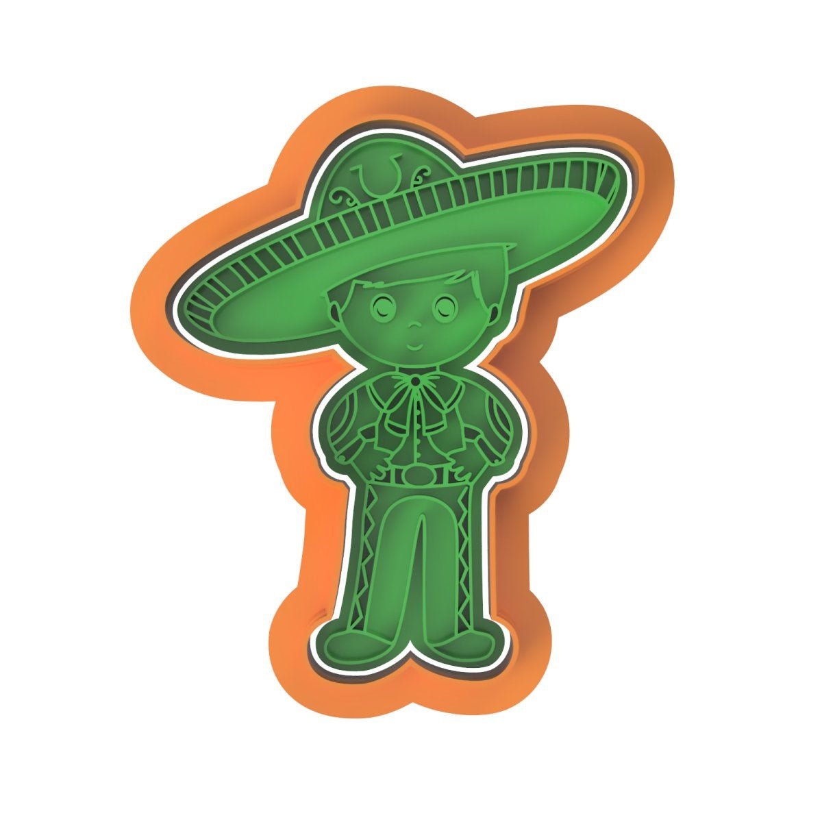 Mexican Boy V1 Cutter and stamp - Chickadee