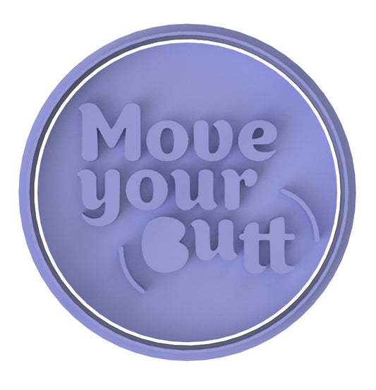 Move your Butt V1 Stamp only - Chickadee