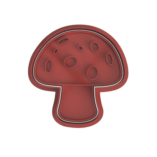Mushroom V2 Cutter and stamp - Chickadee