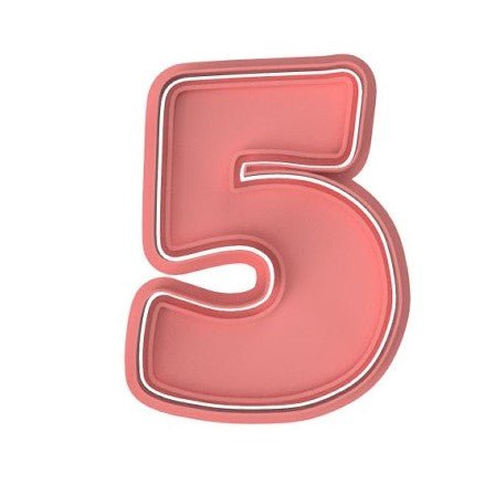 Number Bundle - Cutter and stamp - Chickadee