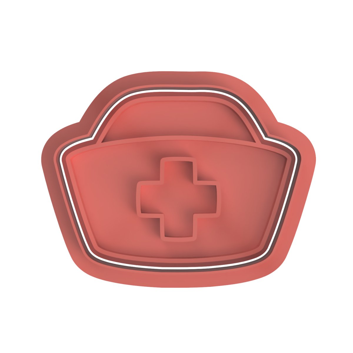 Nurse Hat cutter and stamp - Chickadee