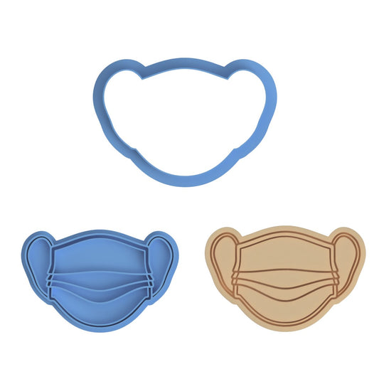 Nurse Mask cutter and stamp - Chickadee