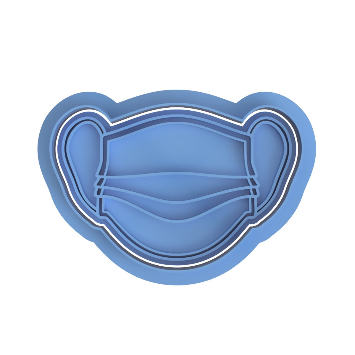 Nurse Mask cutter and stamp - Chickadee