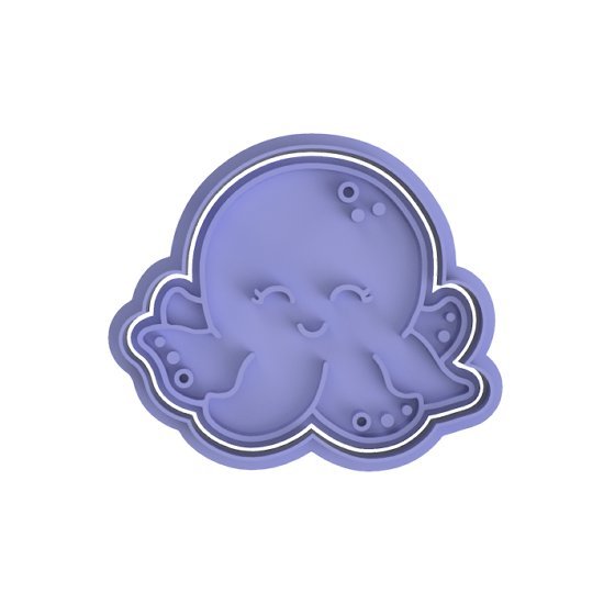 Octopus V1 Cutter and stamp - Chickadee