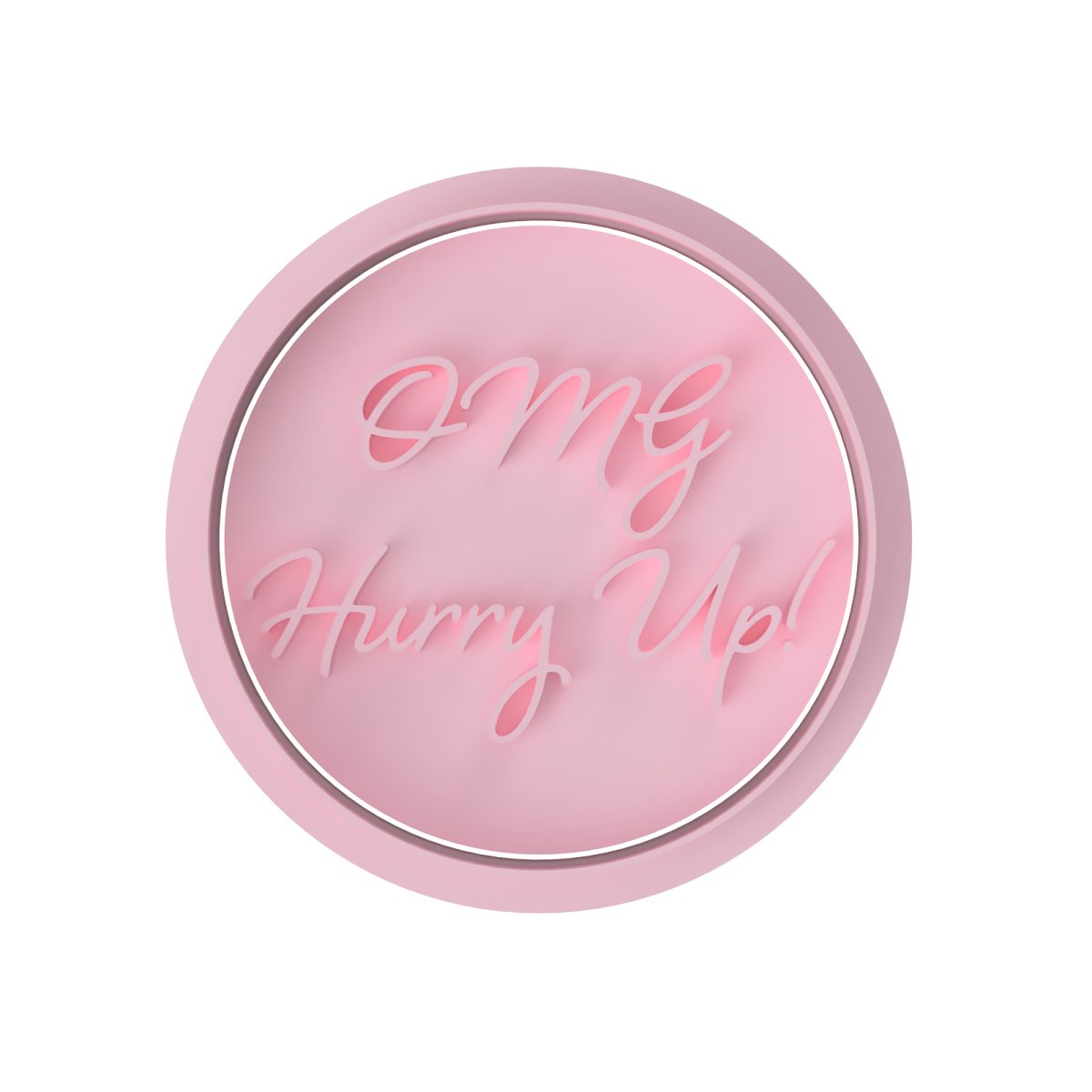 OMG Hurry up! - Stamp only - Chickadee