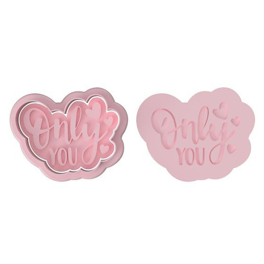 Only You Cutter and stamp - Chickadee