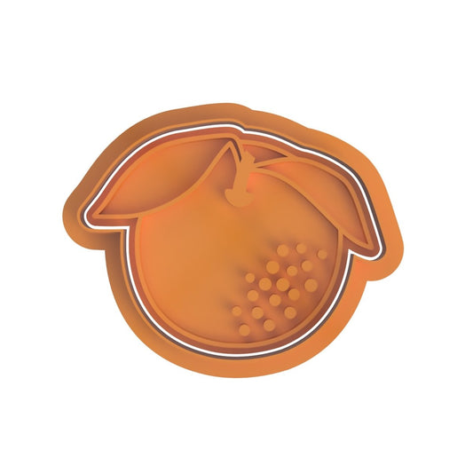 Orange V1 Cutter and stamp - Chickadee