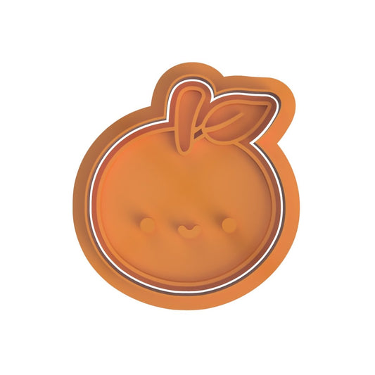 Orange V3 Cutter and stamp - Chickadee