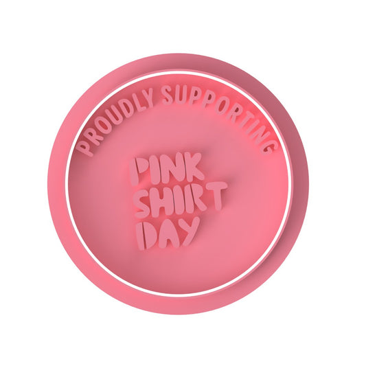 Pink Shirt Day Stamp ONLY - Chickadee