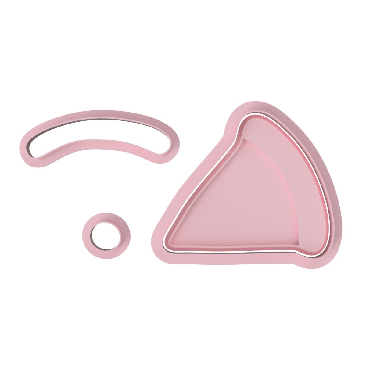 Pizza Slice V1 Cutter and stamp - Chickadee