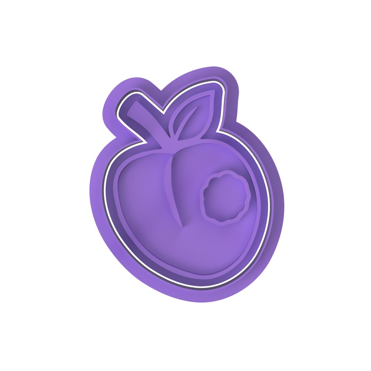 Plum Cutter and stamp - Chickadee