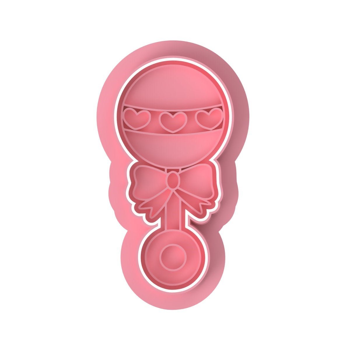 Rattle V3 Cutter and stamp - Chickadee