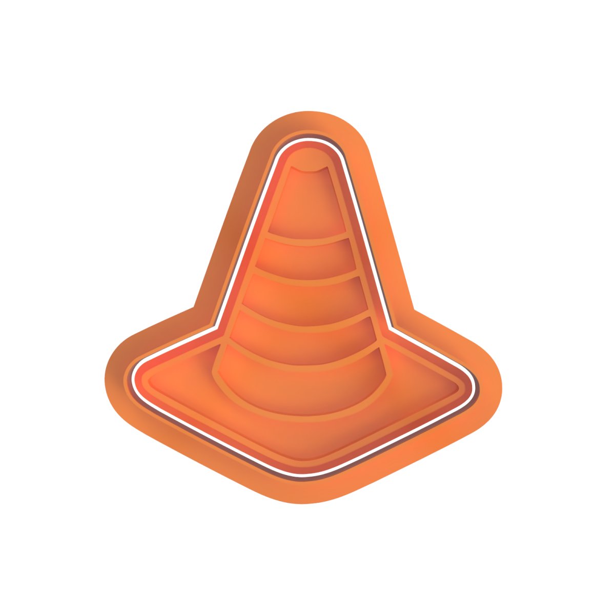 Road Cone Cutter and Stamp - Chickadee