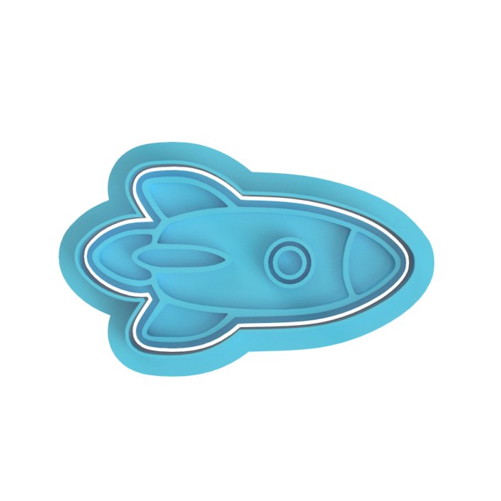 Rocket Cutter and Stamp - Chickadee