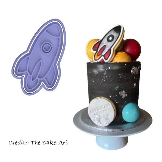 Rocket Cutter and Stamp - Chickadee