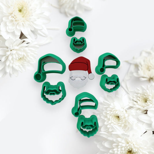 Santa Face and Hat Cutters - Chickadee