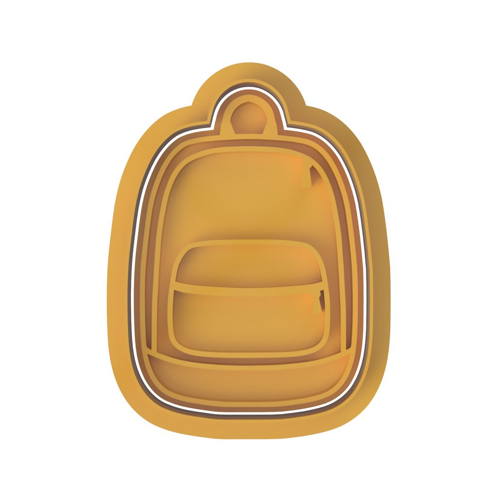 School Bag Cutter and stamp - Chickadee