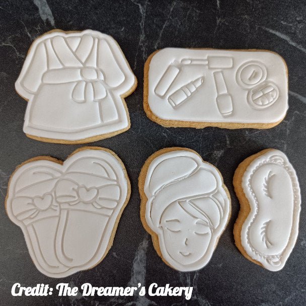 Spa Theme Bundle Cutters and stamps - Chickadee