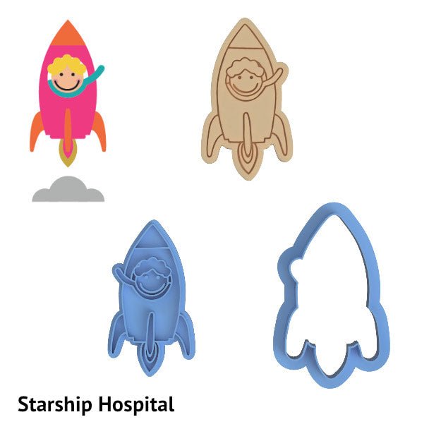 Starship Foundation V2 Cutter and Stamp - Chickadee