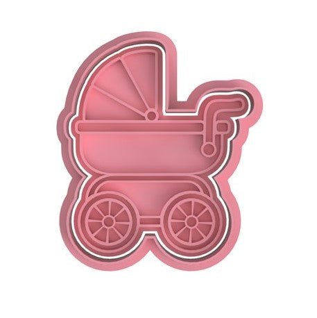 Stroller Cutter and stamp - Chickadee