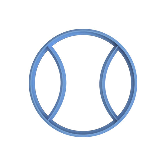 Tennis ball 2 Cutter and imprint - Chickadee