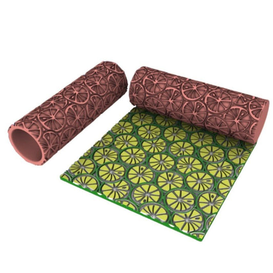 Textured Roller - Citrus / Lime V1 - Chickadee