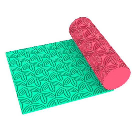 Textured Roller - Leaf 1 - Chickadee