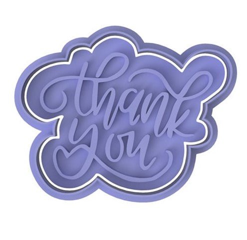 Thank you V6 Cutter and Stamp - Chickadee