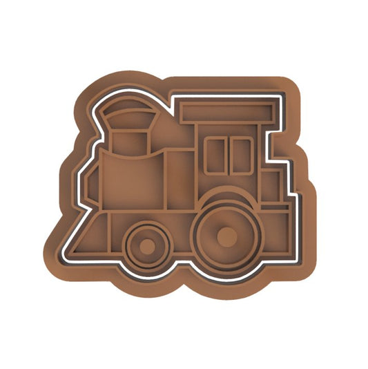 Train Cutter and Stamp - Chickadee