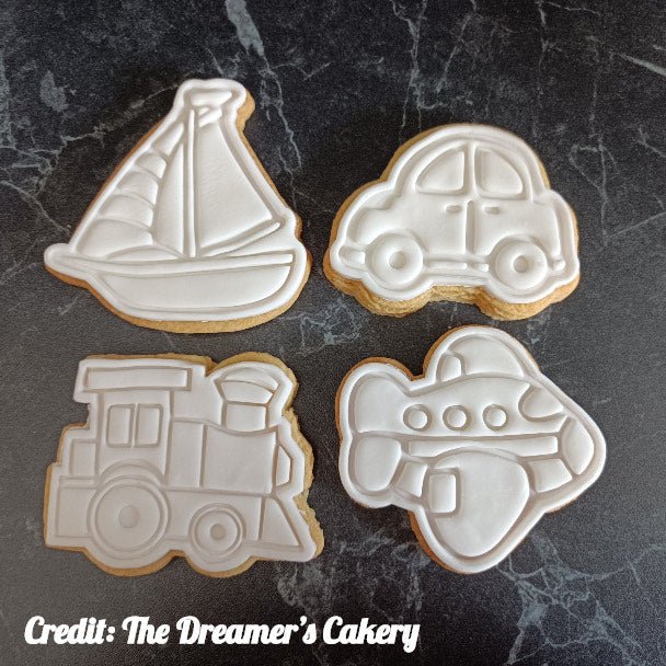 Train Cutter and Stamp - Chickadee