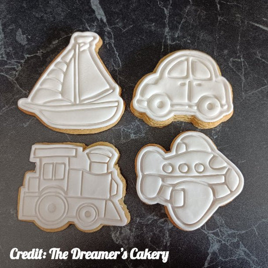 Train Cutter and Stamp - Chickadee