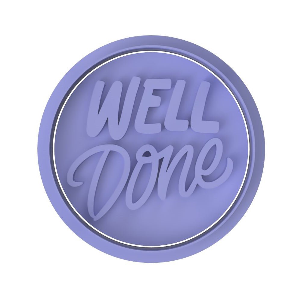 Well Done stamp - Chickadee