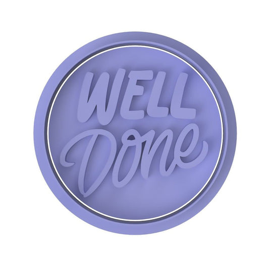 Well Done stamp - Chickadee