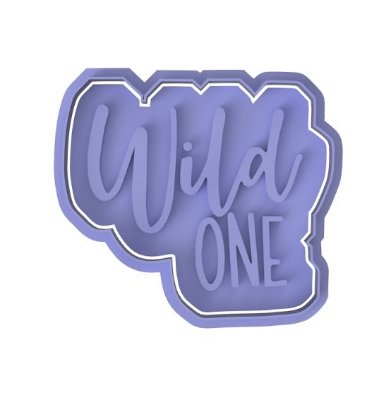 Wild One V1 cutter and stamp - Chickadee