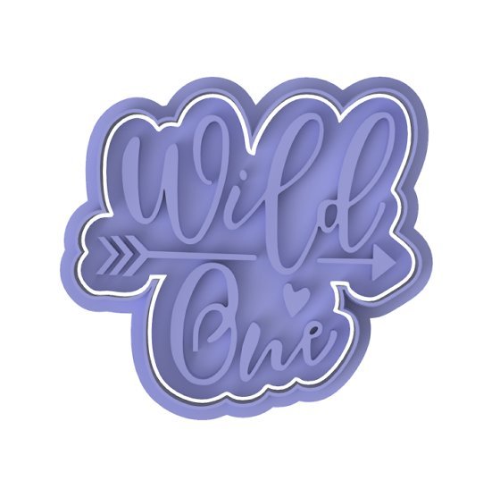 Wild One V2 cutter and stamp - Chickadee