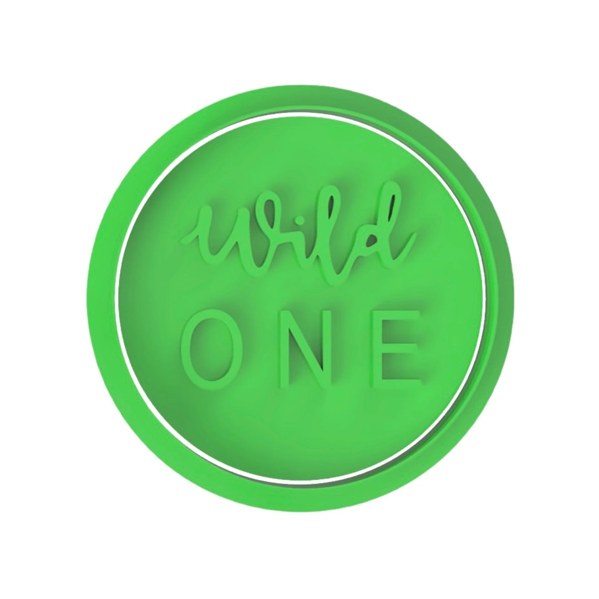 Wild One V3 stamp only - Chickadee