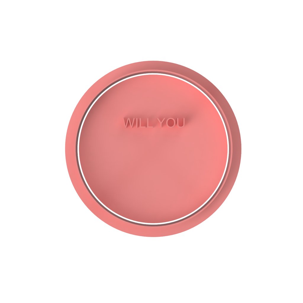 Will you be Stamp Only - Chickadee