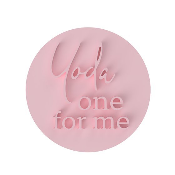 Yoda one for me V1 Stamp only - Chickadee