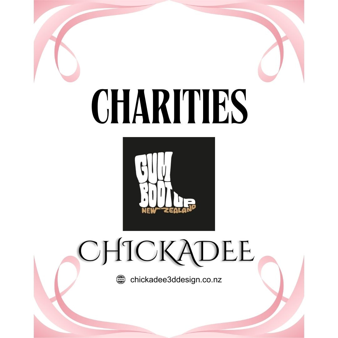 Cookie Cutter Stamp | Gumboot NZ - The Key to Life - Chickadee