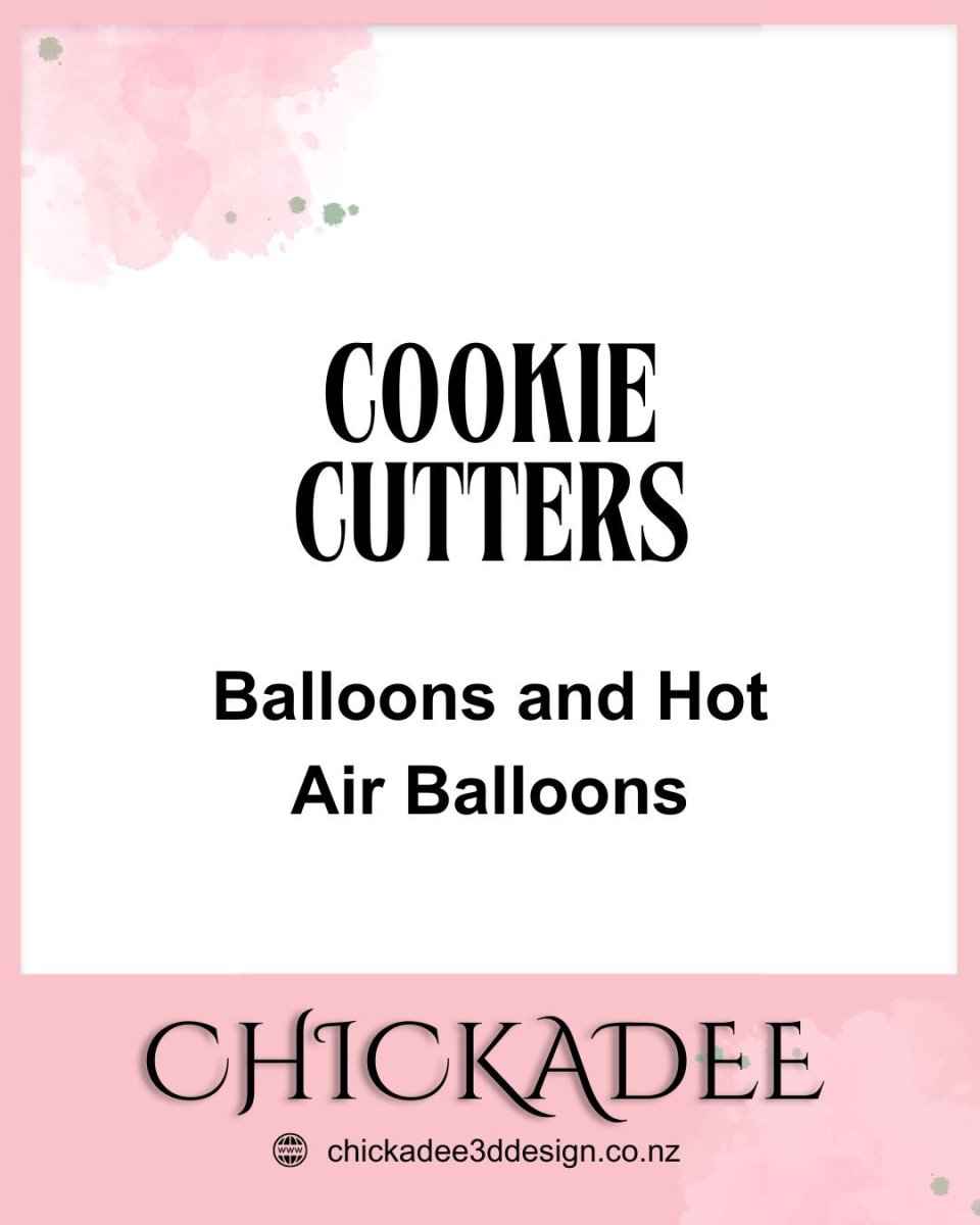 Cookie Cutters | Balloons & Hot Air Balloons - Chickadee