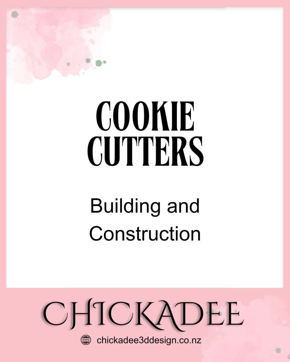 Cookie Cutters | Building and Construction Themed - Chickadee