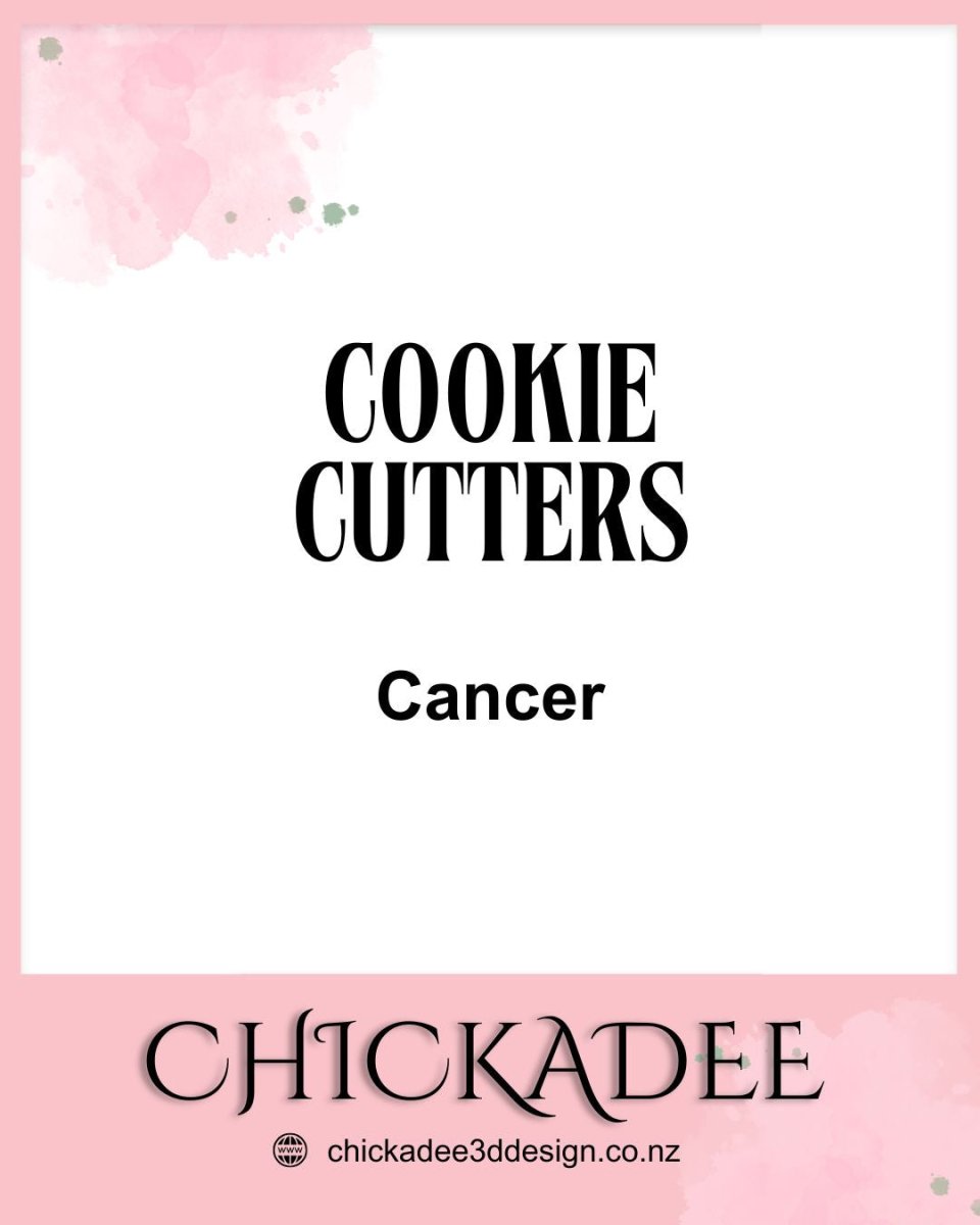 Cookie Cutters | Cancer Themed - Chickadee