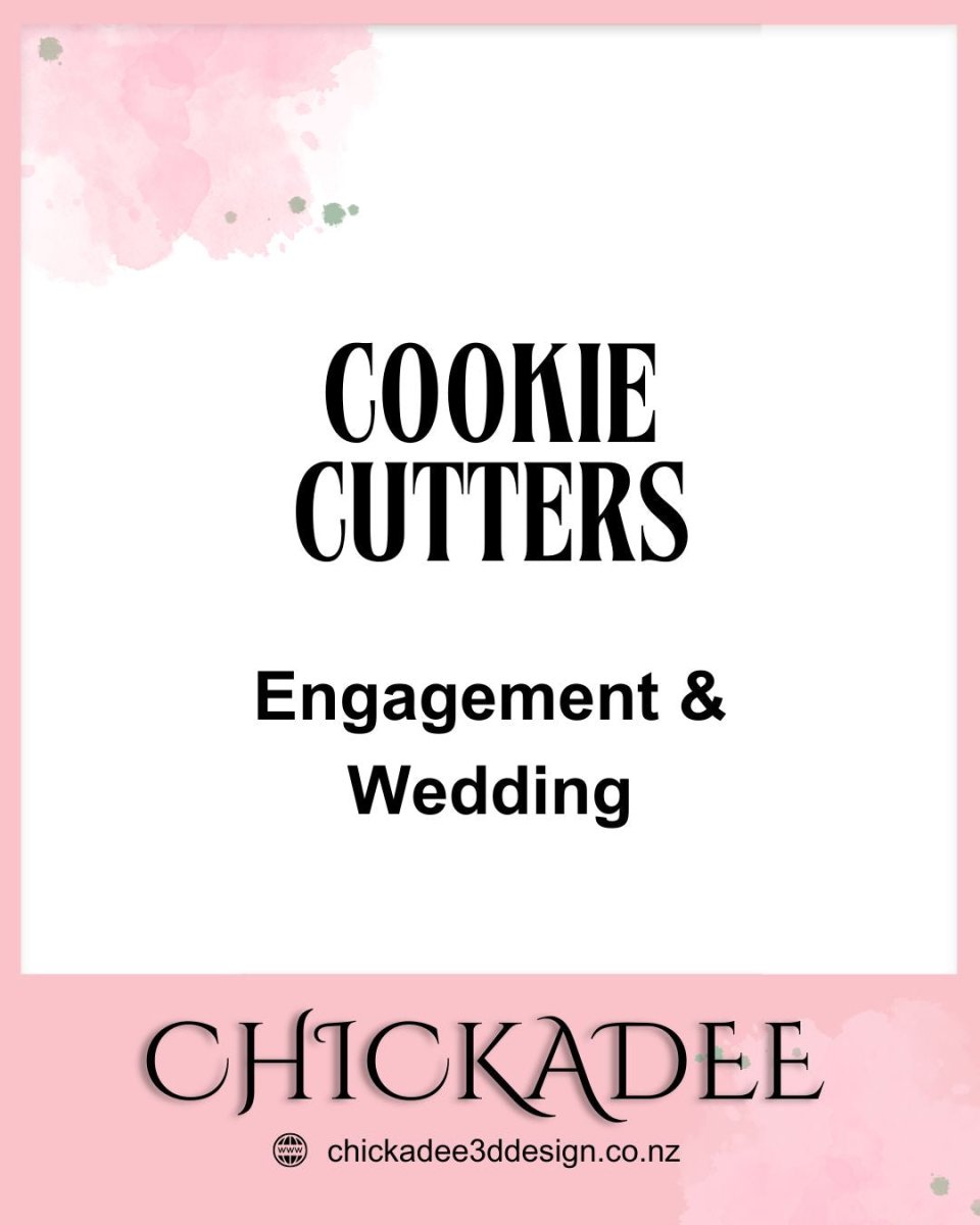 Cookie Cutters | Engagement & Wedding Themed - Chickadee