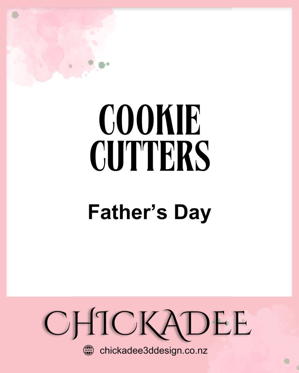 Cookie Cutters | Father's Day Themed - Chickadee