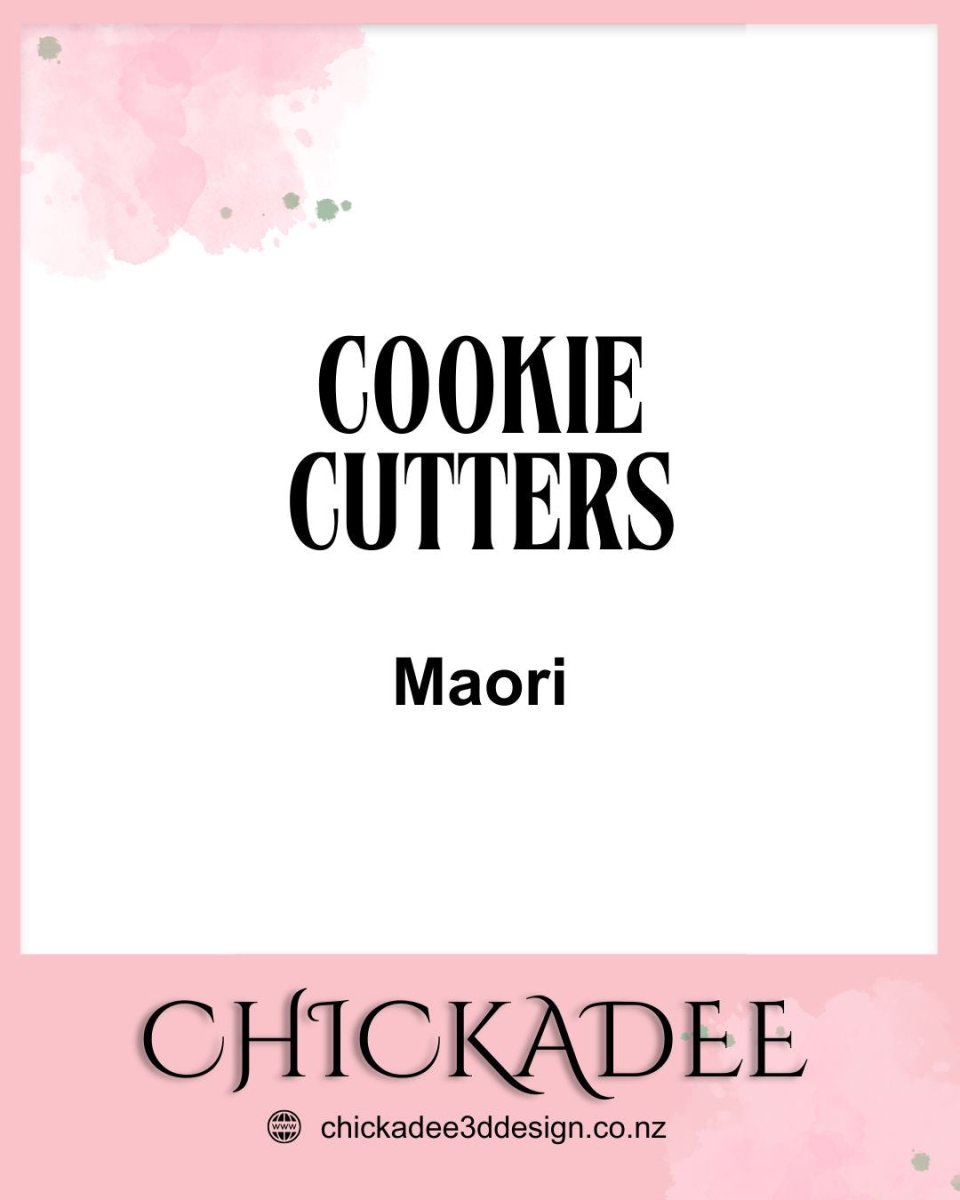 Cookie Cutters | Maori Theme - Chickadee